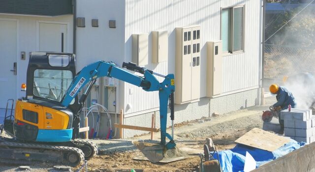 立ち上げた経緯 工事現場